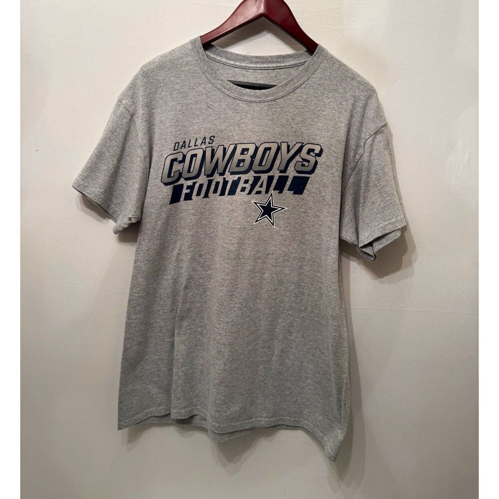 Dallas Cowboys NFL Football Shirt Gray Short Sleeve T-Shirt